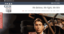 Desktop Screenshot of gildelawfirm.com